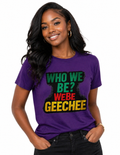Purple "Who We Be" T-Shirt